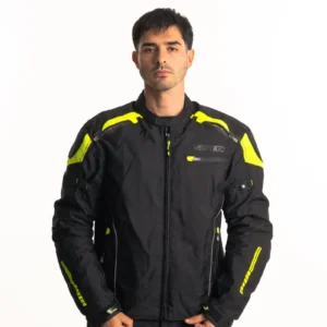 Campera CV-01 Cordura NEGRO / AMARILLO