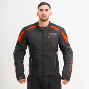 Campera CV-01 Cordura NEGRO / ROJO