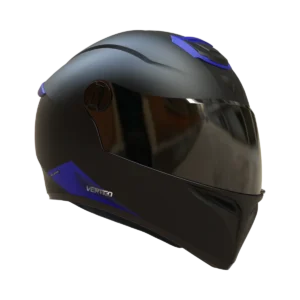 V50 LIGHTER SOLID NEGRO/AZUL - mate