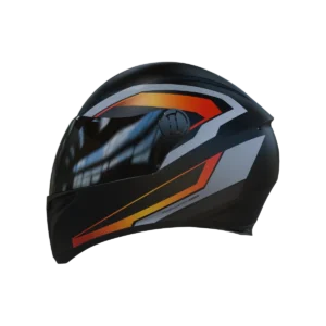 V50 PHANTOM GRAFICADO NARANJA FLUOR - mate
