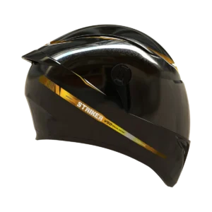 V50 STRIKER GRAFICADO DORADO - brillo