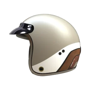 VINTAGE SCOOTER GRAFICADO MARRÓN/BEIGE - mate